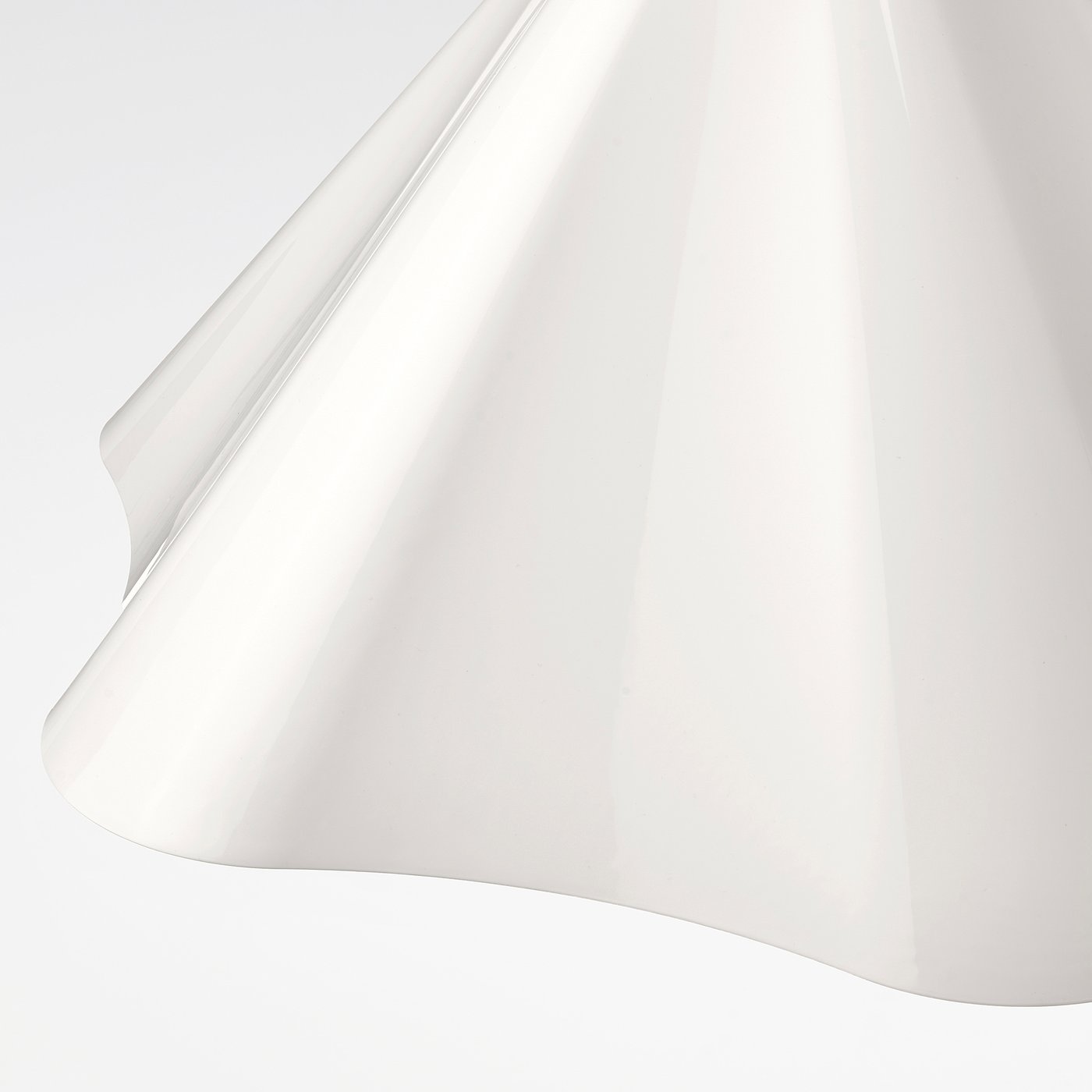 ZEBRASÄV pendant lamp, white/plastic, 46 cm (18