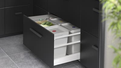 Kitchen cupboard bins