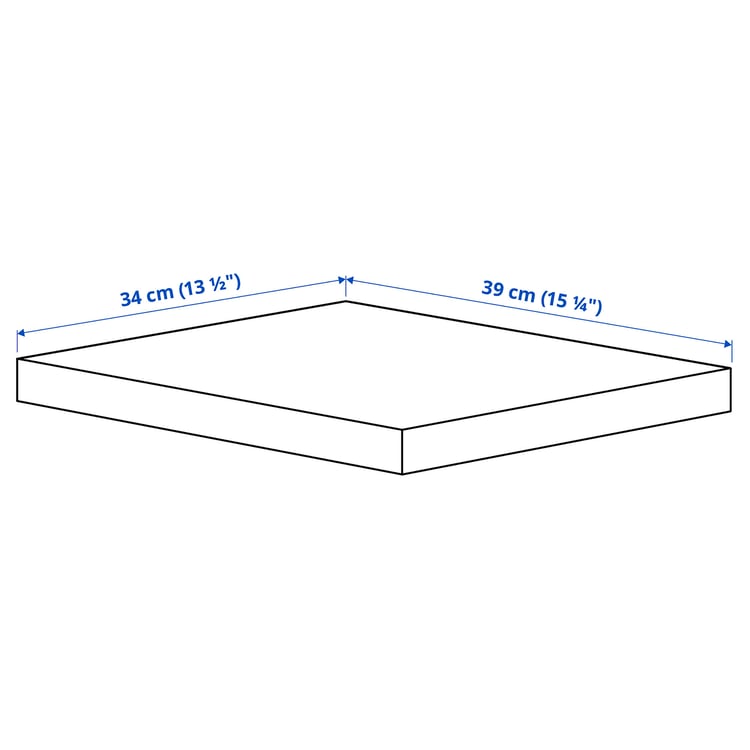 Illustration with measurements for the product: DRÖNA.