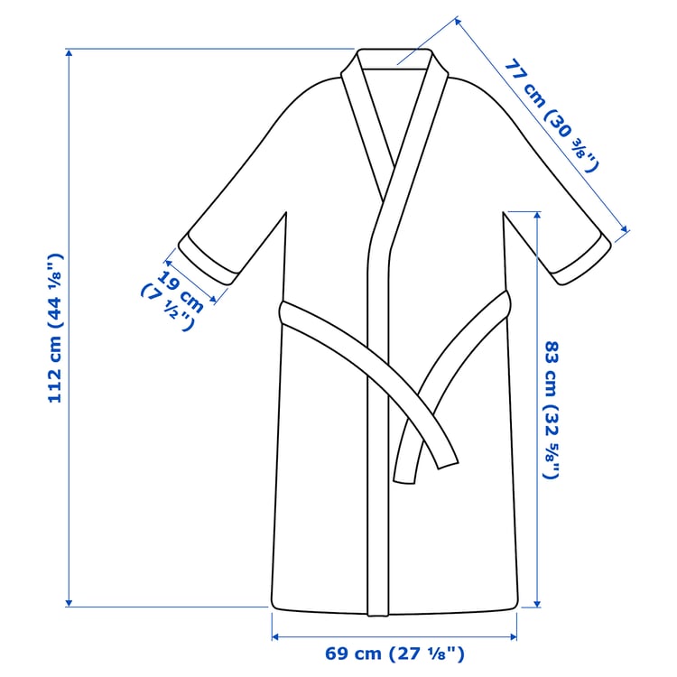 Illustration with measurements for the product: GULDLÖNN.