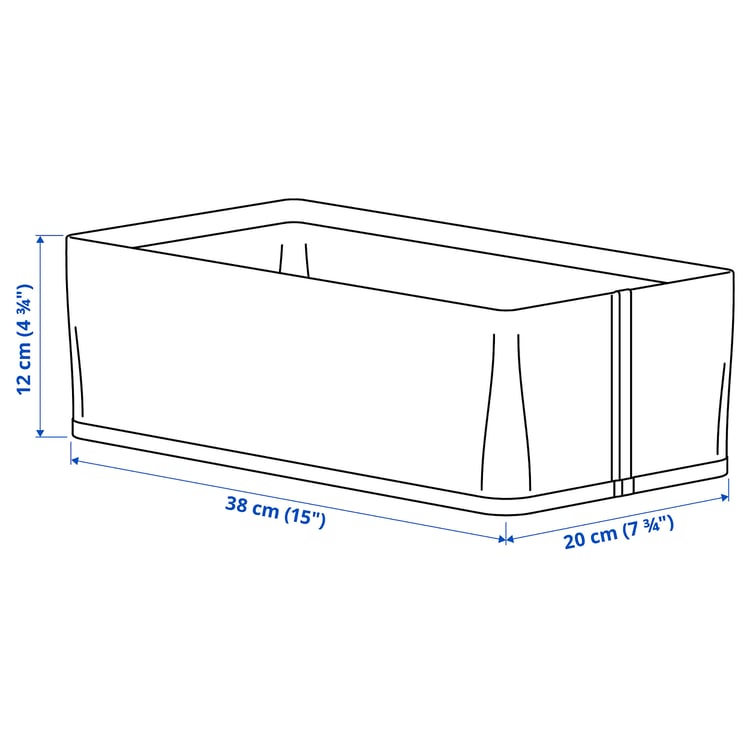 Illustration with measurements for the product: PURRPINGLA.