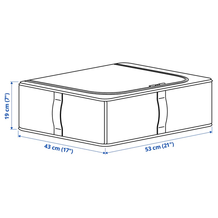 Illustration with measurements for the product: PURRPINGLA.