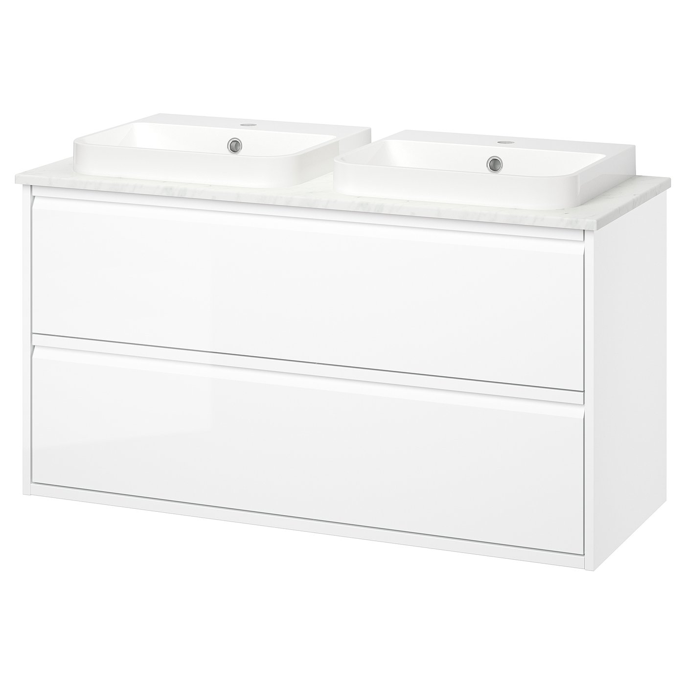 ÄNGSJÖN / BACKSJÖN mobile lavabo con cassetti/lavabo