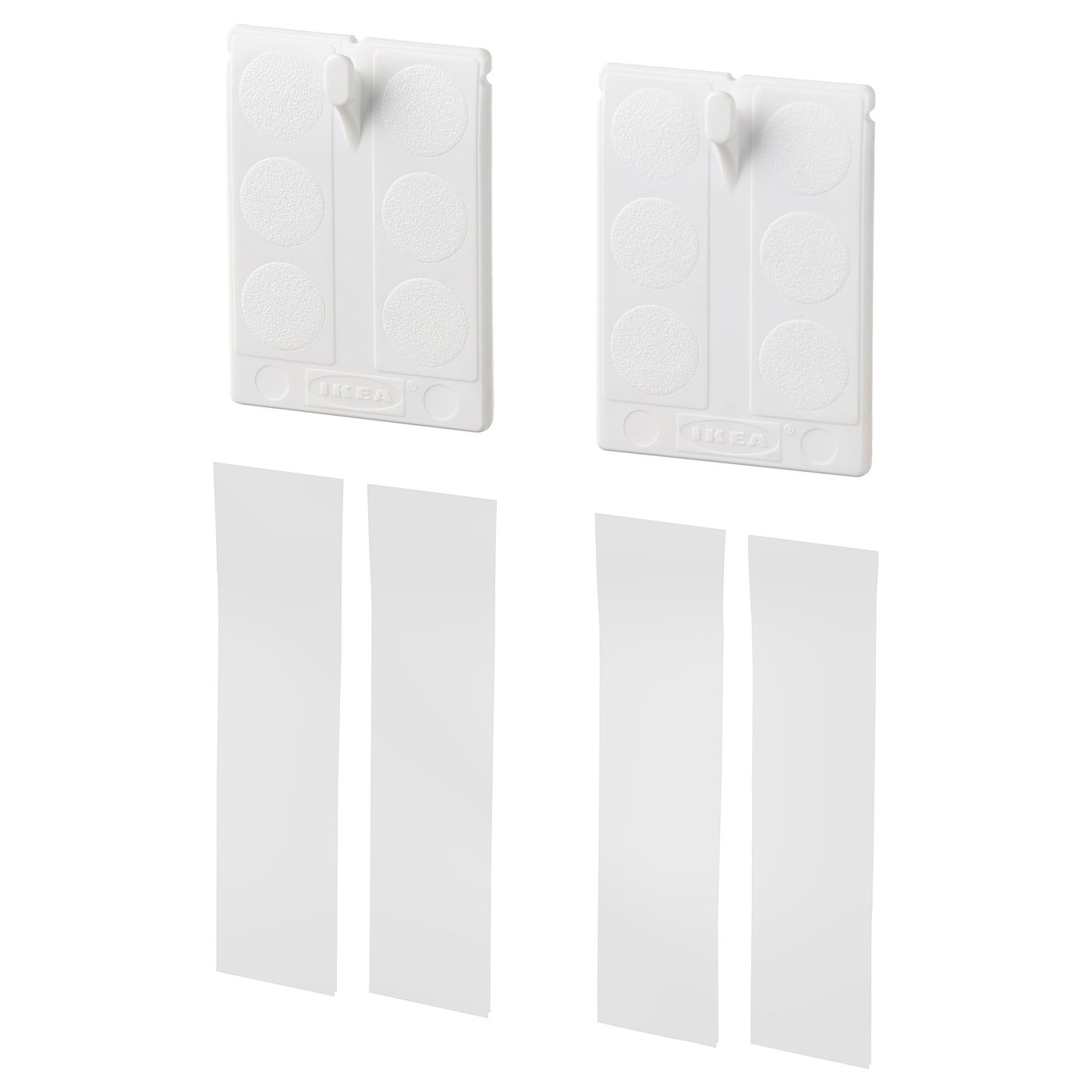 Alfta Gancio Adesivo Per Struttura Bianco Ikea It