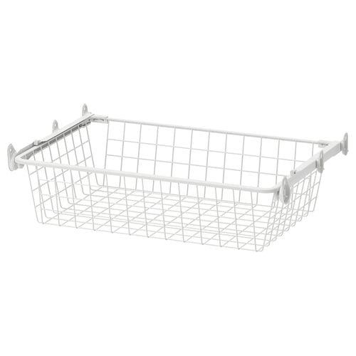 ALTARLIDEN Cestello con binario estraibile, bianco, 60x42 cm