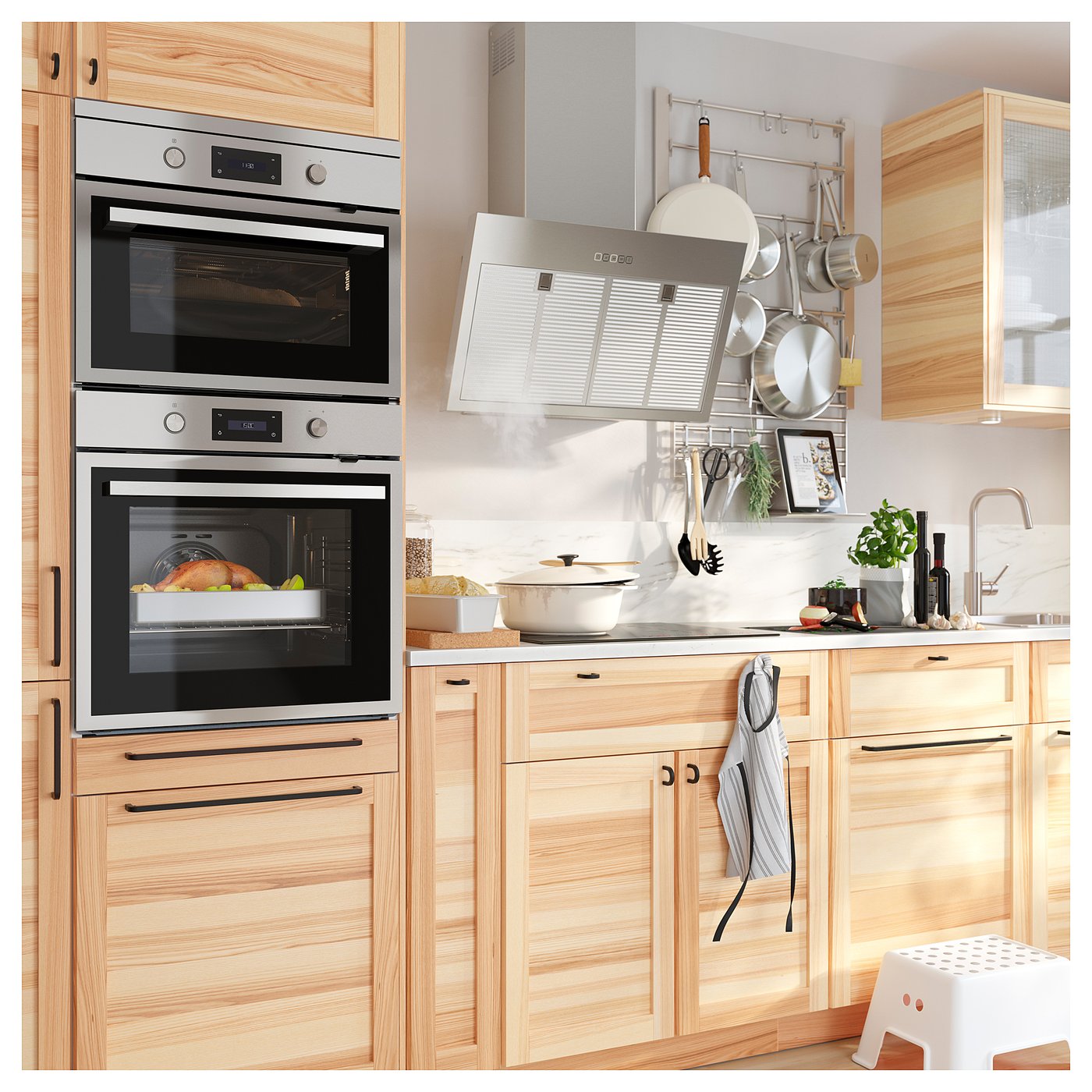 ANRÄTTA Microonde combinato termoventilato, inox - IKEA IT