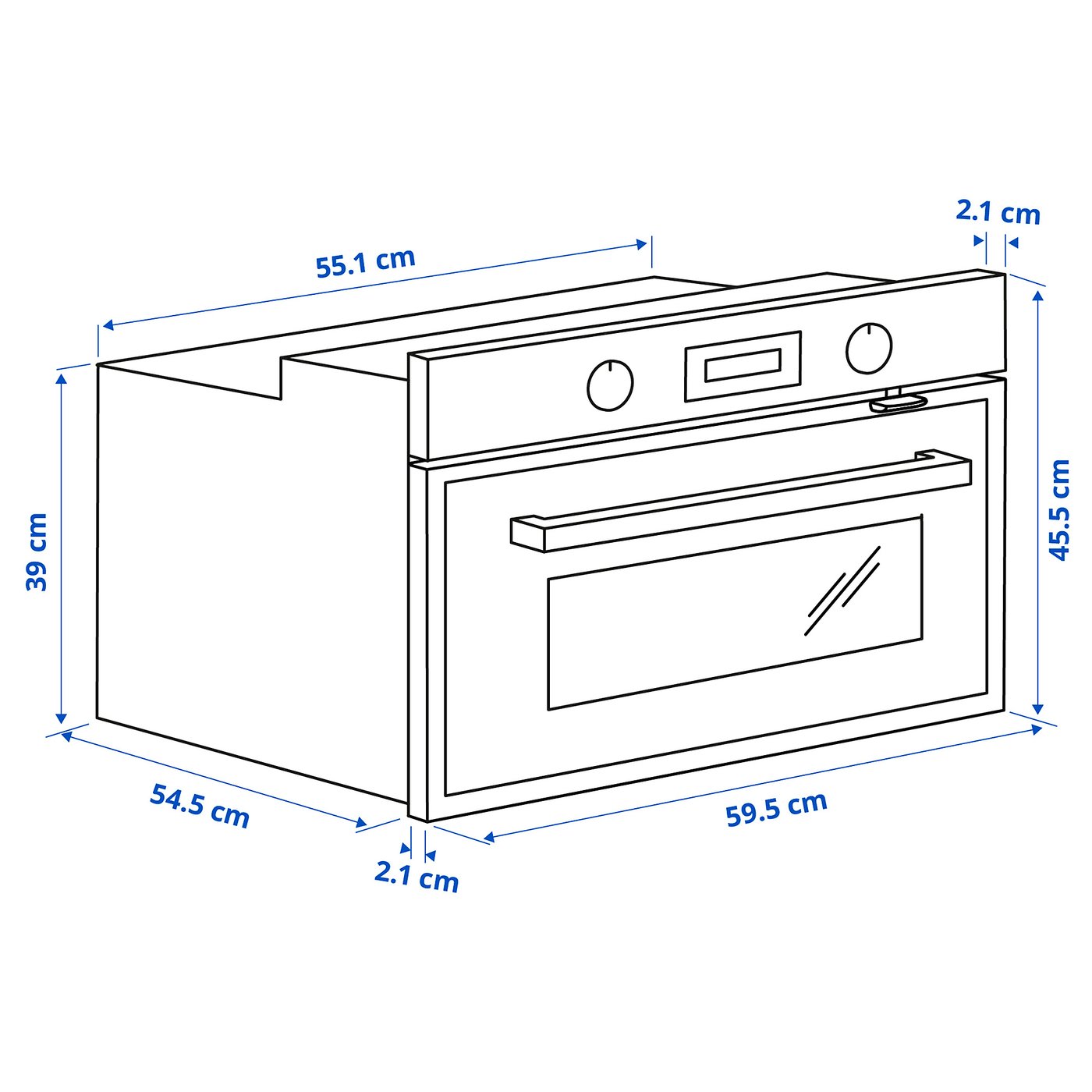 ANRÄTTA Microonde combinato termoventilato, inox - IKEA IT