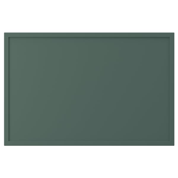 ASPUDDEN Frontale cassetto, grigio scuro-verde, 60x40 cm