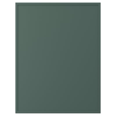 ASPUDDEN Pannello decorativo, grigio scuro-verde, 62x80 cm