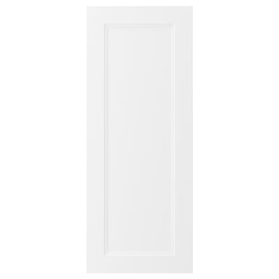 Porta cucina bianca AXSTAD, design moderno/tradizionale, finitura opaca, forma rettangolare, pannello incassato.
