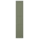 Porta AXSTAD, verde, rettangolare, pannellata, fibra di legno con schiuma e lamina di plastica.