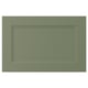 AXSTAD frontale cassetto verde, superficie opaca, pannello incassato, forma rettangolare.