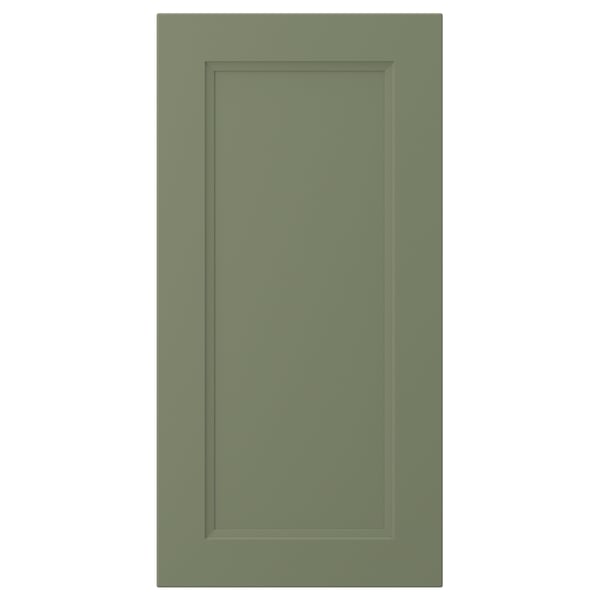 Anta verde AXSTAD, design tradizionale moderno, finitura opaca, forma quadrata, pannello incassato, 25 anni di garanzia.