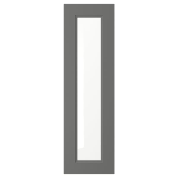 AXSTAD Anta a vetro - grigio scuro - IKEA