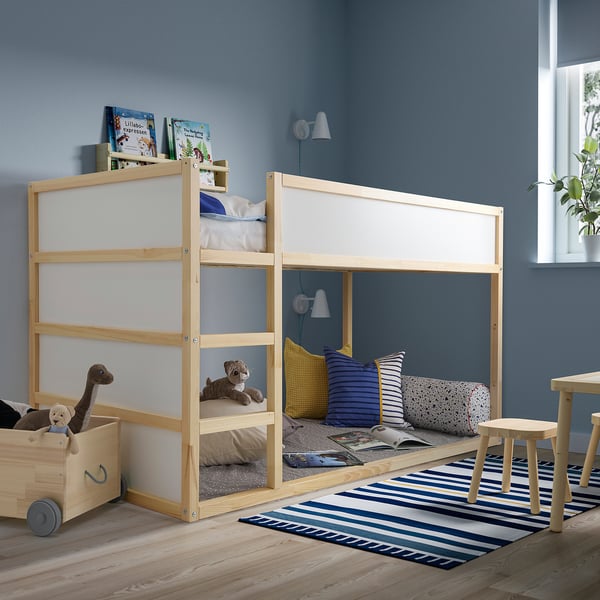 BÄNKKAMRAT cuscino per panca, motivo a pois, 90x50x3 cm - IKEA Italia