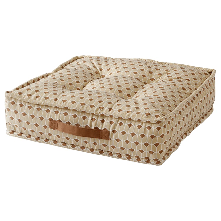 Cuscino Da Esterno 60x60cm Grigio Chiaro - Imbottito, Antiscivolo, Impermeabile Per Giardino E Salotto - Foto 3