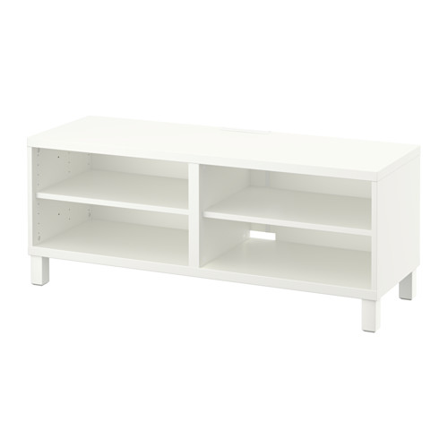 BESTÅ Mobile TV - bianco - IKEA