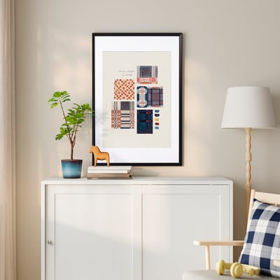 BILD Poster, cucito nordico, 50x70 cm