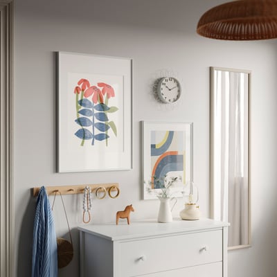 BILD Poster, fiori secchi, 40x50 cm