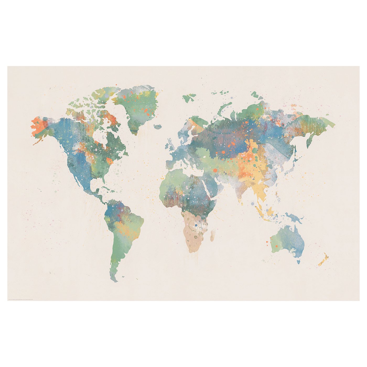 BILD poster, Un mondo di colori, 91x61 cm - IKEA Italia