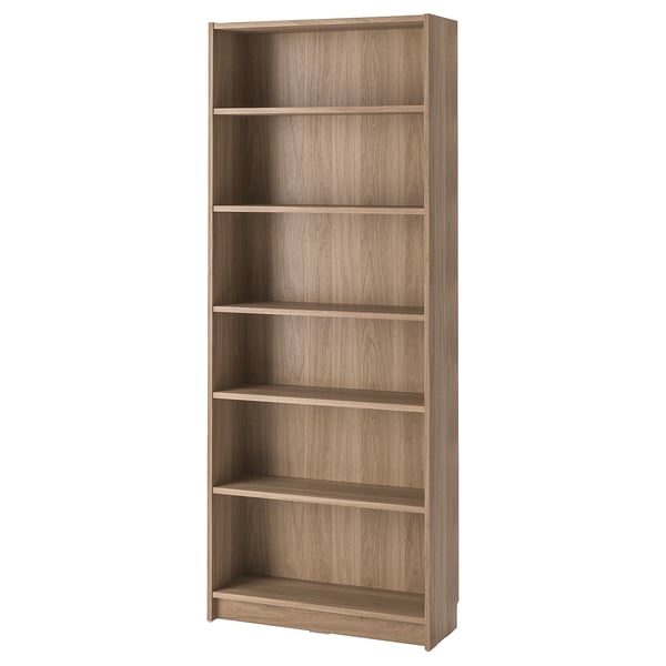 BILLY libreria, marrone scuro effetto rovere, 80x28x202 cm - IKEA Italia