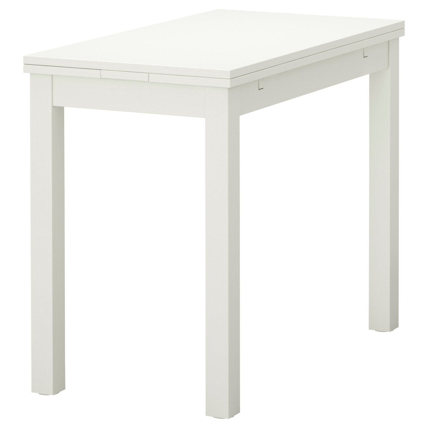 BJURSTA Tavolo allungabile, bianco, 50/70/90x90 cm - IKEA IT