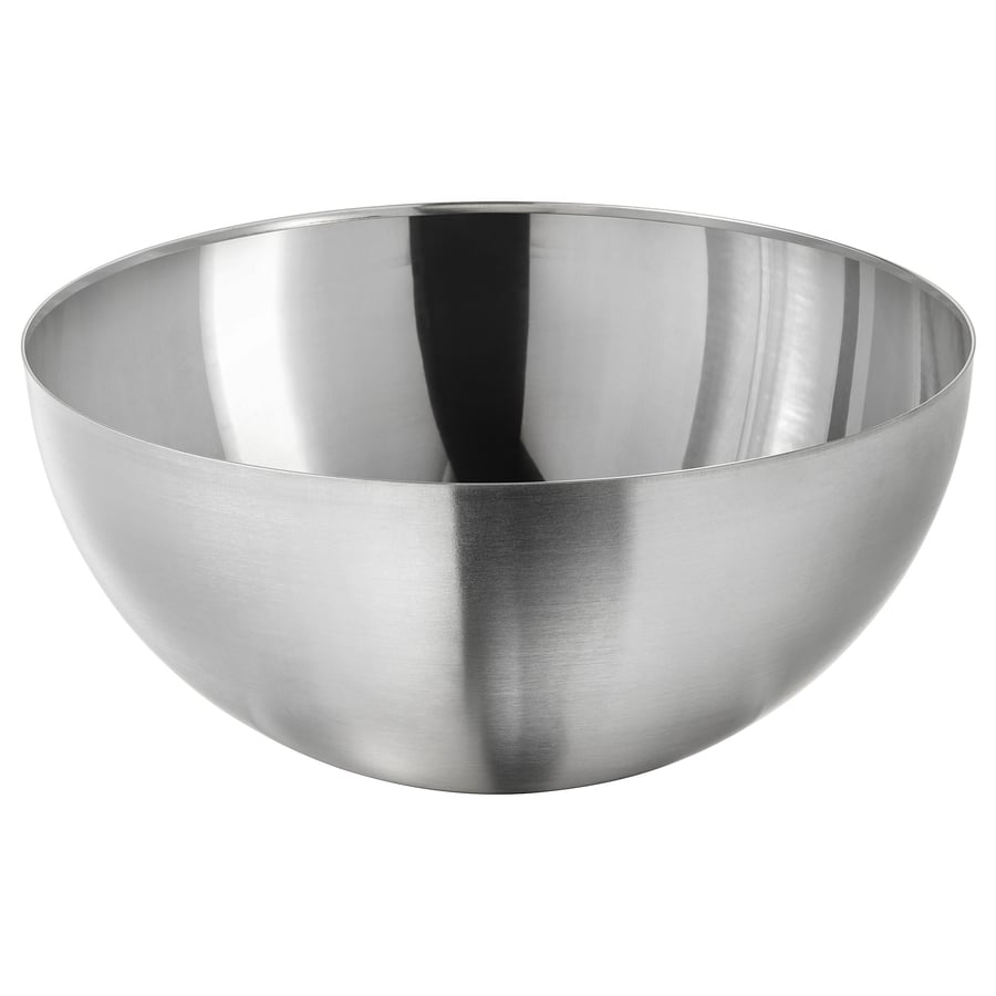 Ciotola In Acciaio Inox Contacto Panciuta 28 Cm - Qualità Professionale 18/10, Bordo Antiscivolo, Effetto Lucido
