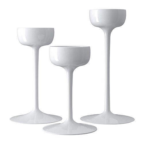 BLOMSTER Set di 3 candelieri IKEA
