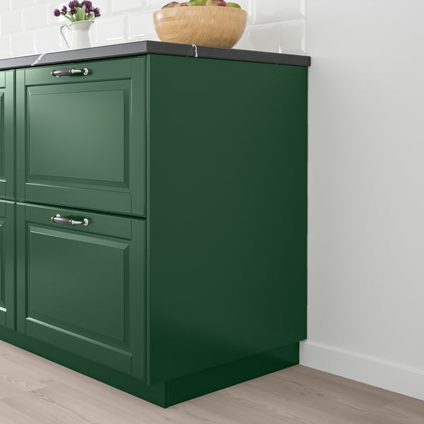 BODBYN Rivestimento laterale - verde scuro - IKEA