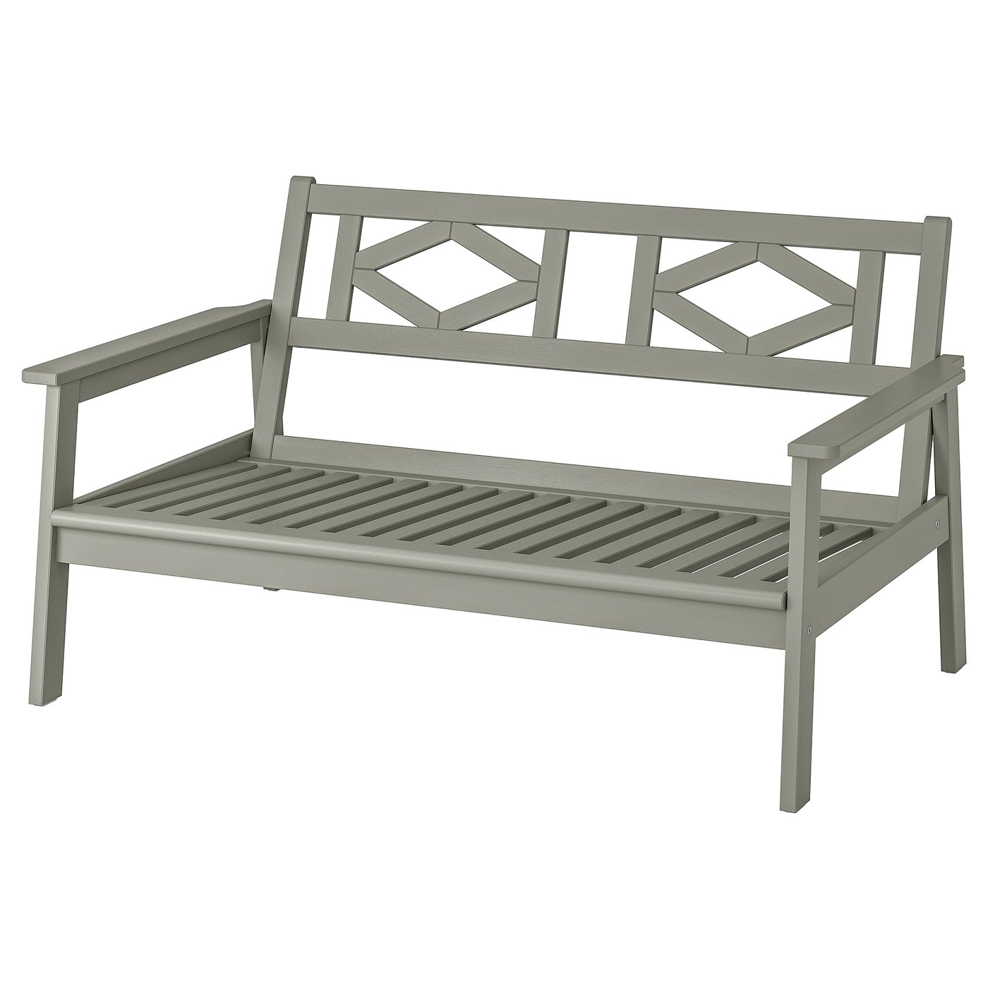 BONDHOLMEN Divano a 2 posti da esterno - mordente grigio ...