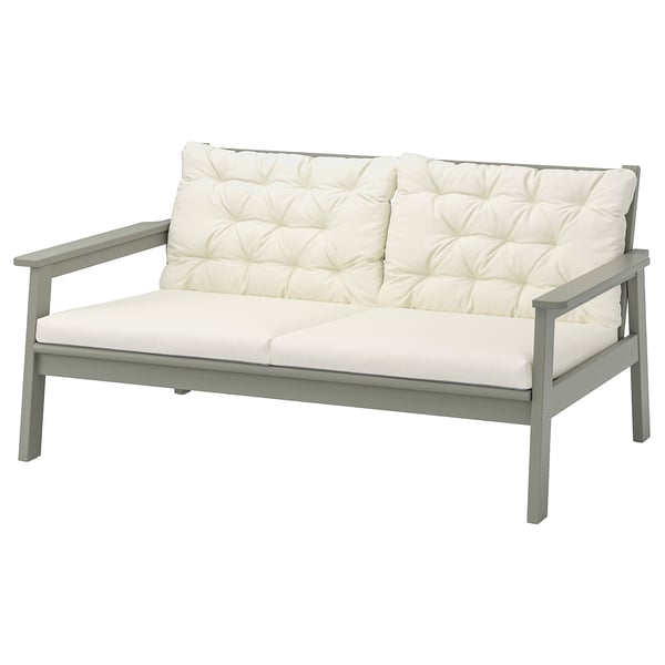 Bondholmen Divano A 2 Posti Da Esterno Mordente Grigio Kuddarna Beige Ikea It