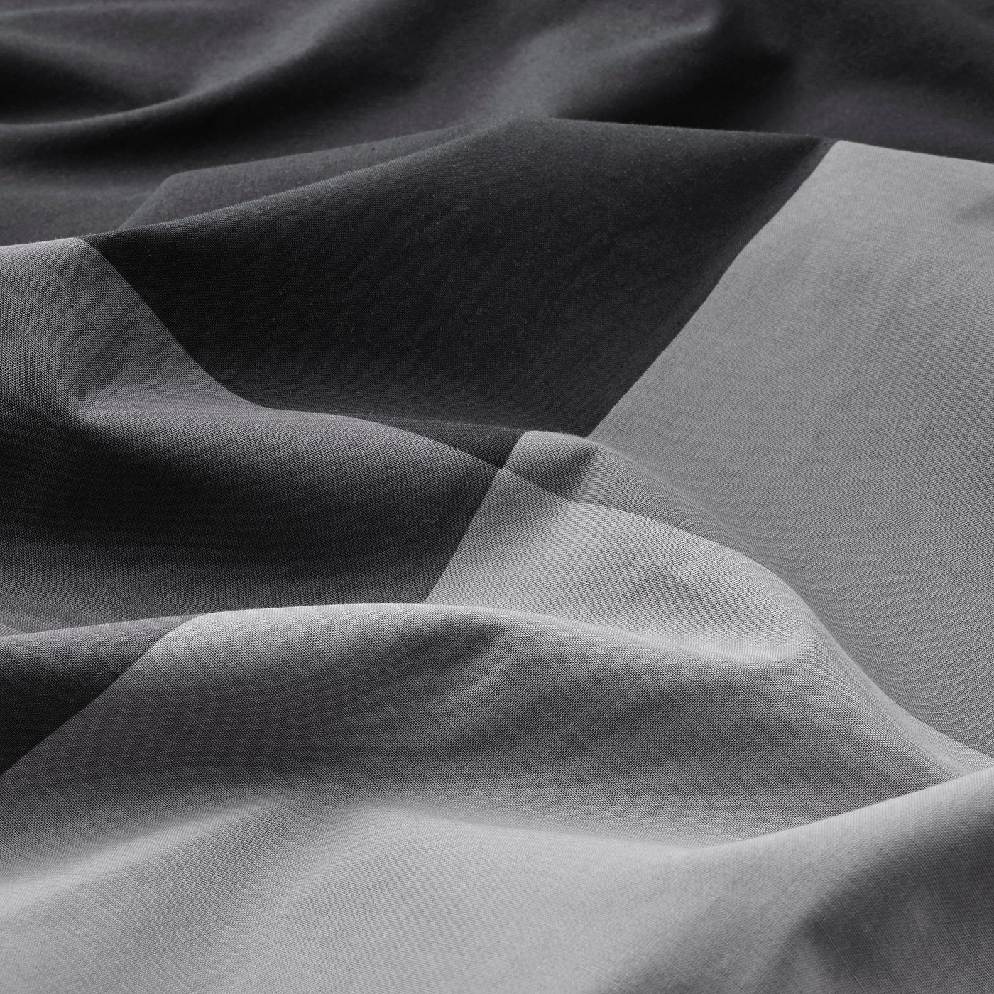 LUNDSKAFTING copripiumino e federa, bianco/nero/marrone, 150x200/50x80 cm - Italia LUNDSKAFTING copripiumino e federa, bianco/nero/marrone, 150x200/50x80 cm - Italia