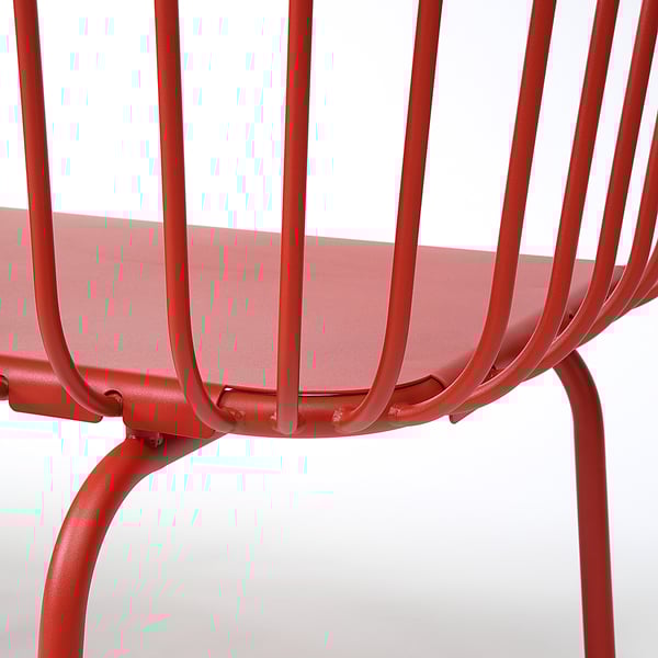 Brusen Divano A 3 Posti Da Esterno Rosso Ikea It