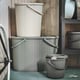 LIVLIG Secchio Con Coperchio 10 L, Secchio Di Zinco, Secchio Cenere Con - 8