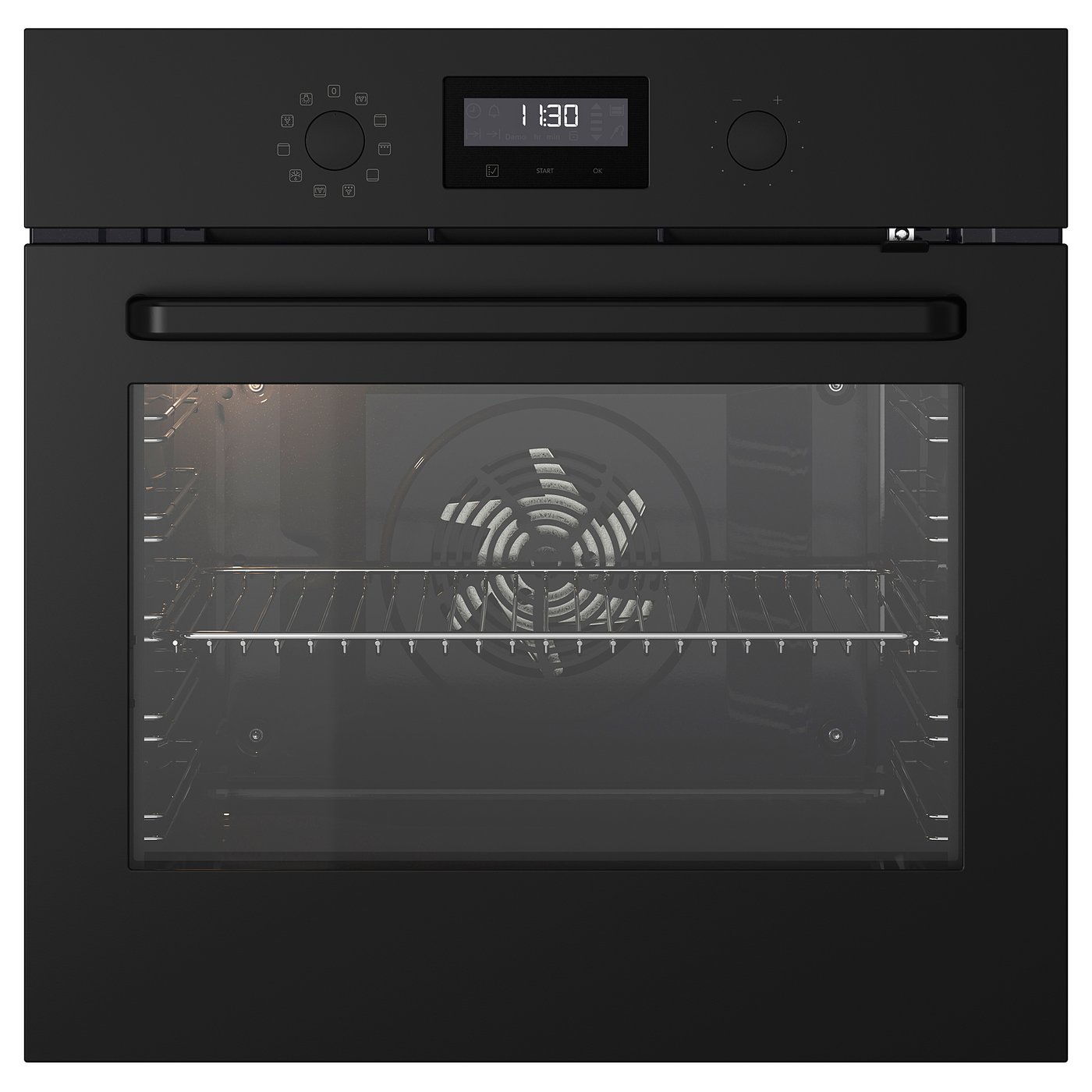 EFTERSMAK Forno termoventilato, nero - IKEA IT