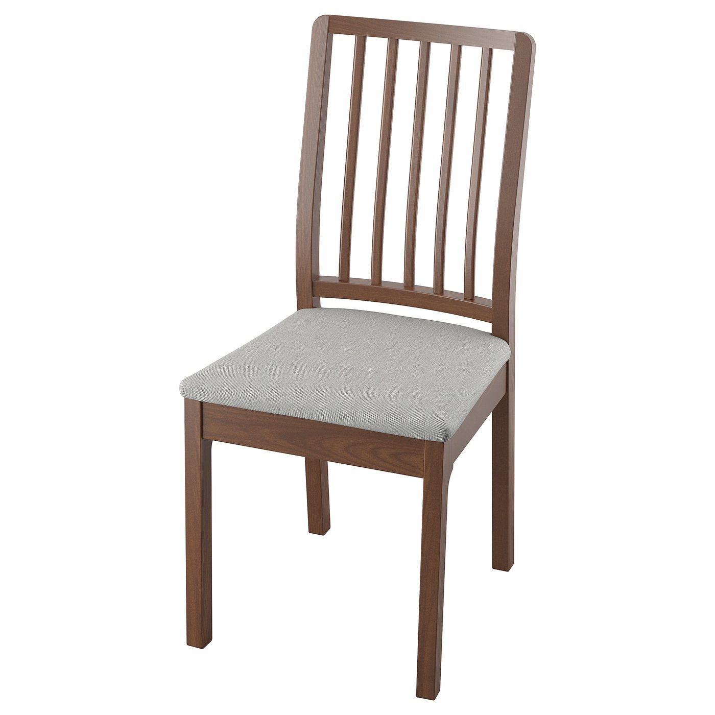 EKEDALEN Sedia, Marrone/Orrsta grigio chiaro - IKEA IT