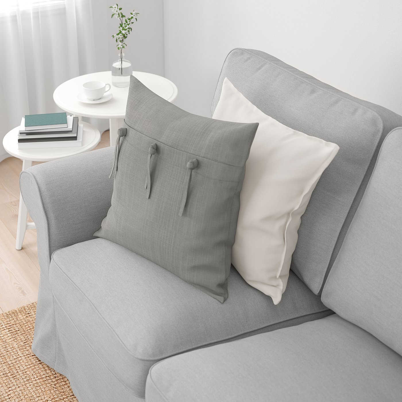 Ektorp Divano A 3 Posti Orrsta Grigio Chiaro Ikea It