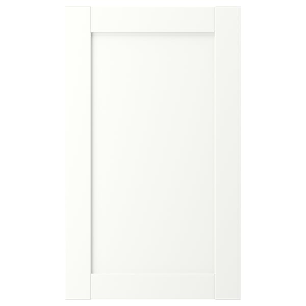 Pannello per armadio ENHET bianco, rettangolare, design semplice, superficie liscia in lamina.