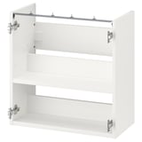 ENHET Mobile per lavabo con ripiano, bianco, 60x30x60 cm