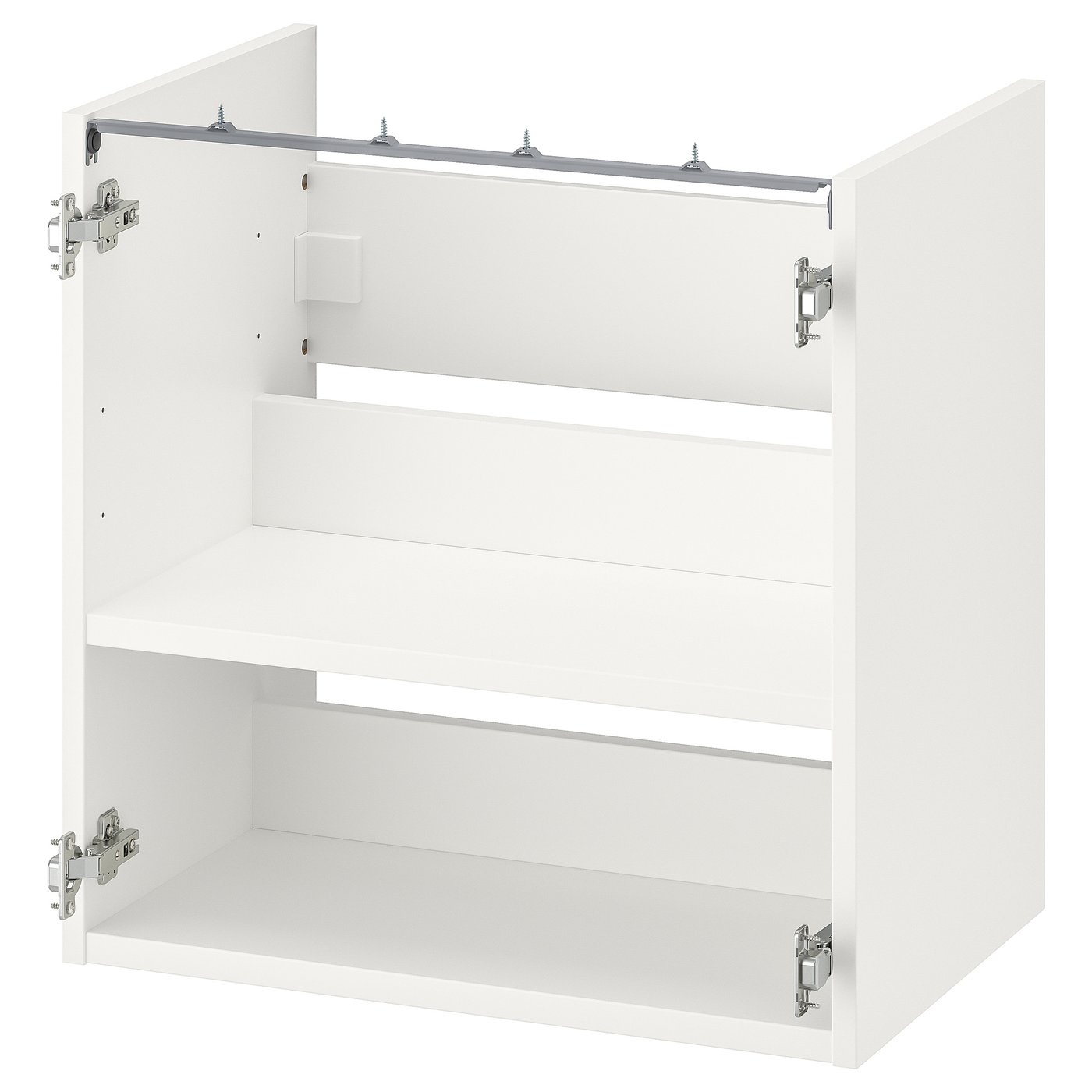 ENHET Mobile per lavabo con ripiano - bianco 60x40x60 cm