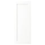 Anta bianca ENKÖPING, stile classico con sottile struttura del legno, forma rettangolare.