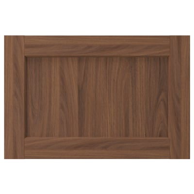 ENKÖPING anta in noce marrone, struttura in legno, design a telaio quadrato.