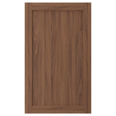 ENKÖPING anta in legno di noce marrone. Stile classico con resistente finitura in lamina marrone. Forma rettangolare.