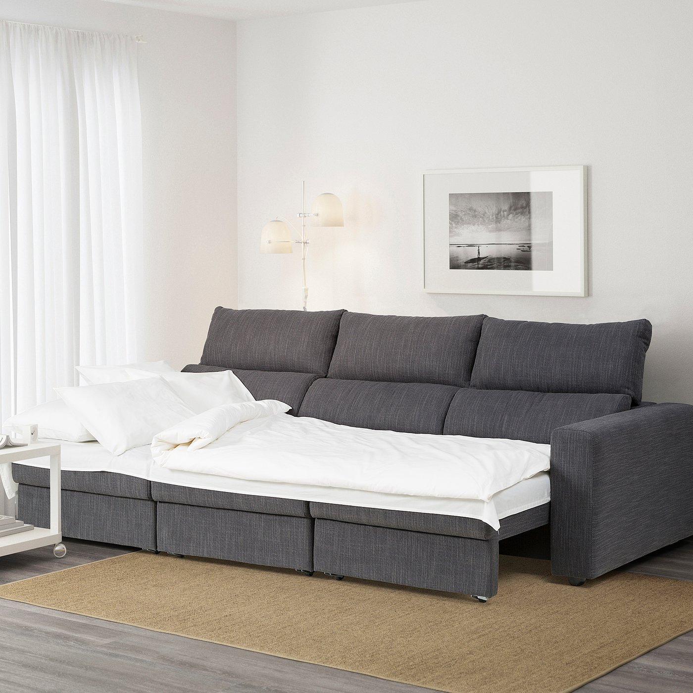Eskilstuna Divano A 3 Posti Hillared Antracite Ikea It
