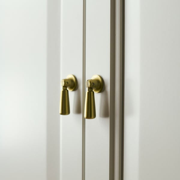 FÄRJKARL Mobile, bianco sporco, 77x45x116 cm