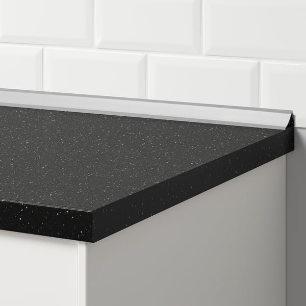 Fixa Lista Finitura Piano Lavoro Parete Grigio Ikea