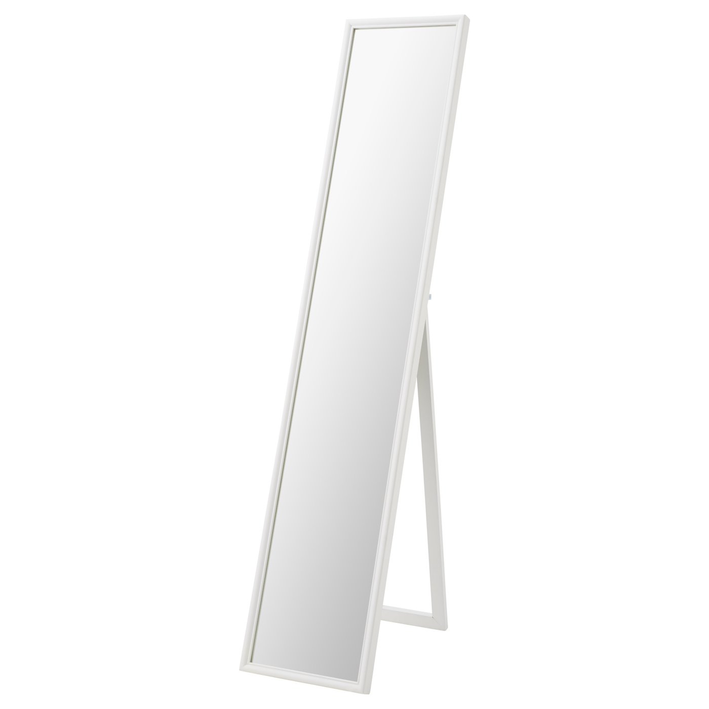 FLAKNAN Specchio da terra - bianco - IKEA IT