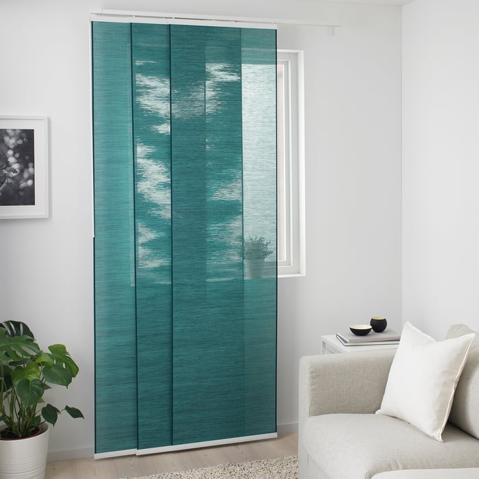 Curtainworks Soho Voile Sheer Curtain Panel, Tessuto, Winter