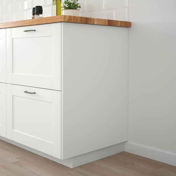 FÖRBÄTTRA Rivestimento laterale - bianco - IKEA
