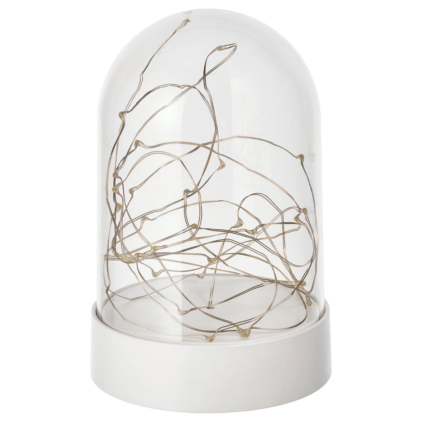Fortjusning Illuminazione Decorativa A Led A Batterie Campana Bianco 18 Cm Ikea It